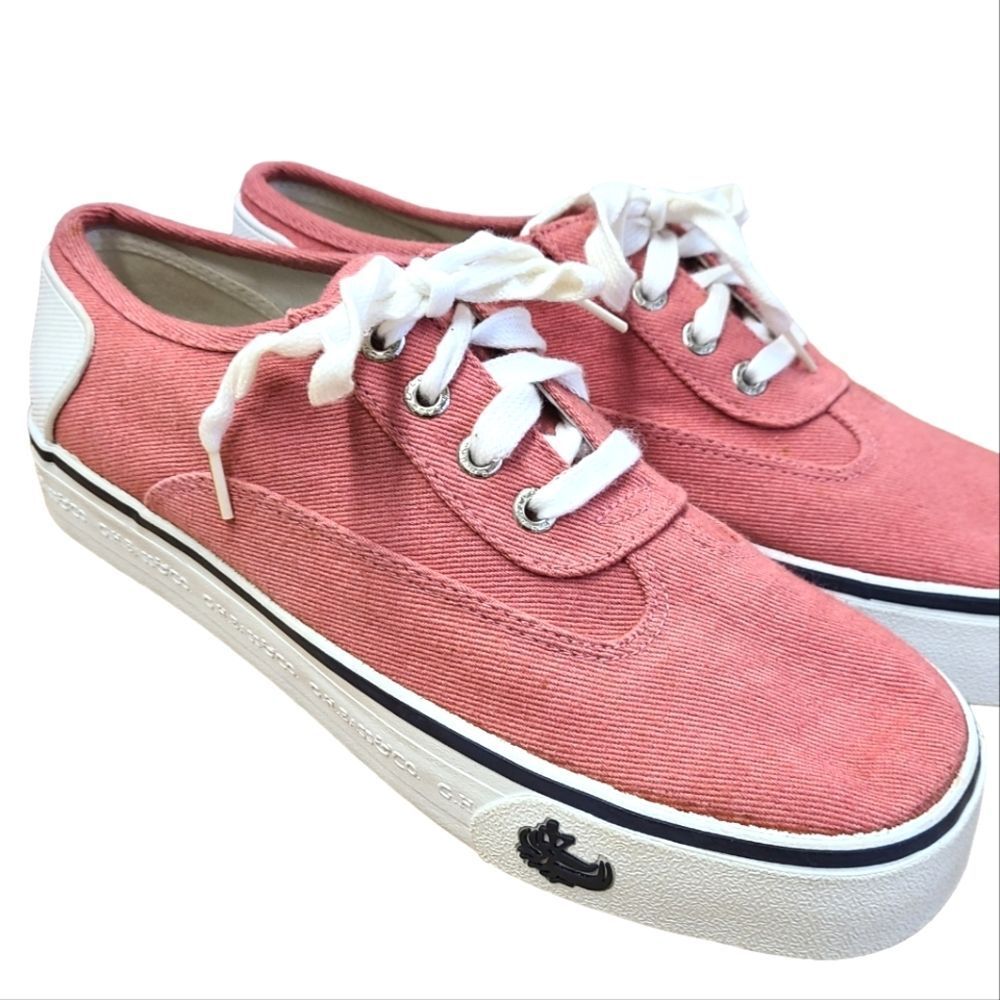 GH Bass & Co Coral Pink Sneakers Women’s Size 8.5